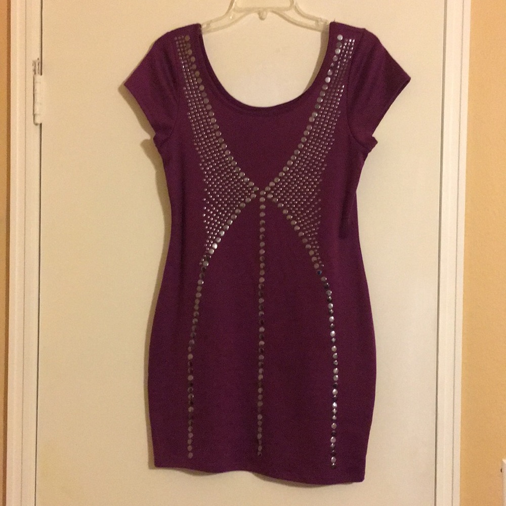 Purple Sparkle Dress